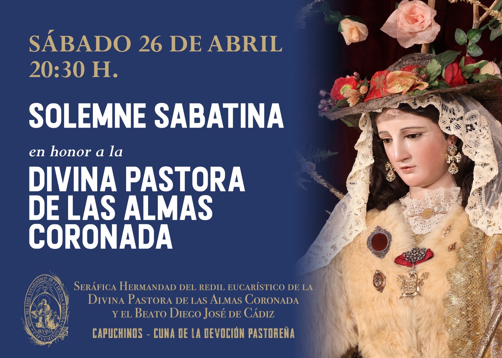 Solemne Sabatina en honor a la Divina Pastora de las Almas Coronada